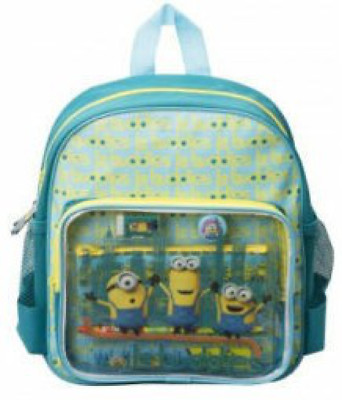 Nickelodeon - Minions - Kinder Rucksack - inkl. Schreibset - 100 % Polyester