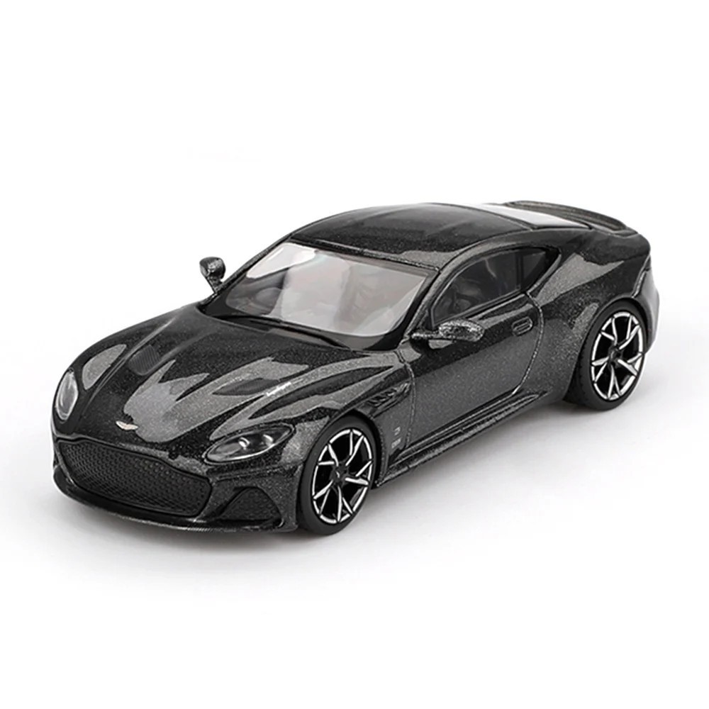 Mini GT 1:64 Aston Martin DBS 007 Edition Black Diecast Model Car