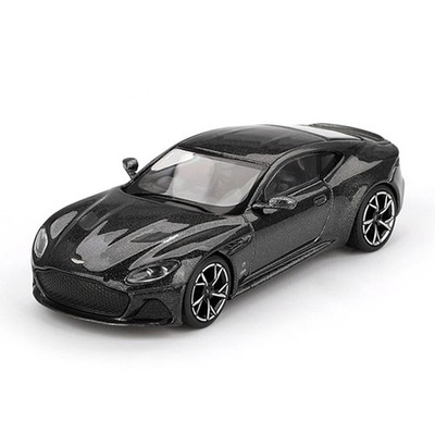 Mini GT 1:64 Aston Martin DBS 007 Edition Black Diecast Model Car