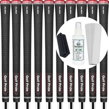 Golf Pride Tour Velvet Align Midsize Grip - Set of 10 with Grip Kit Included 