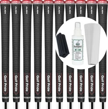 Golf Pride Tour Velvet Align Midsize Grip - Set of 10 with Grip Kit  Included!