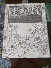 Iron Orchid Designs - Transfer - Wintersong Wreath