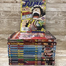 SHONEN JUMP Magazine 2010 Complete Year Lot of 12 Issues 1-12 English Manga
