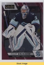 2023-24 O-Pee-Chee Platinum Matte Pink Philipp Grubauer #168 READ hj3