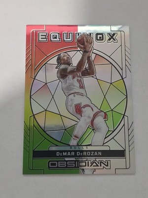 Demar DeRozan Equinox #27 Reggae Flood Electric Etch Prizm Numbered /60 Obsidian
