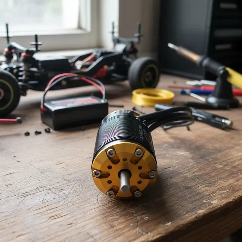 TP Power TP5850 V2 SENSORED VERSION Brushless 1/5 Motor 58*102mm for RC Car - Image 2 of 4