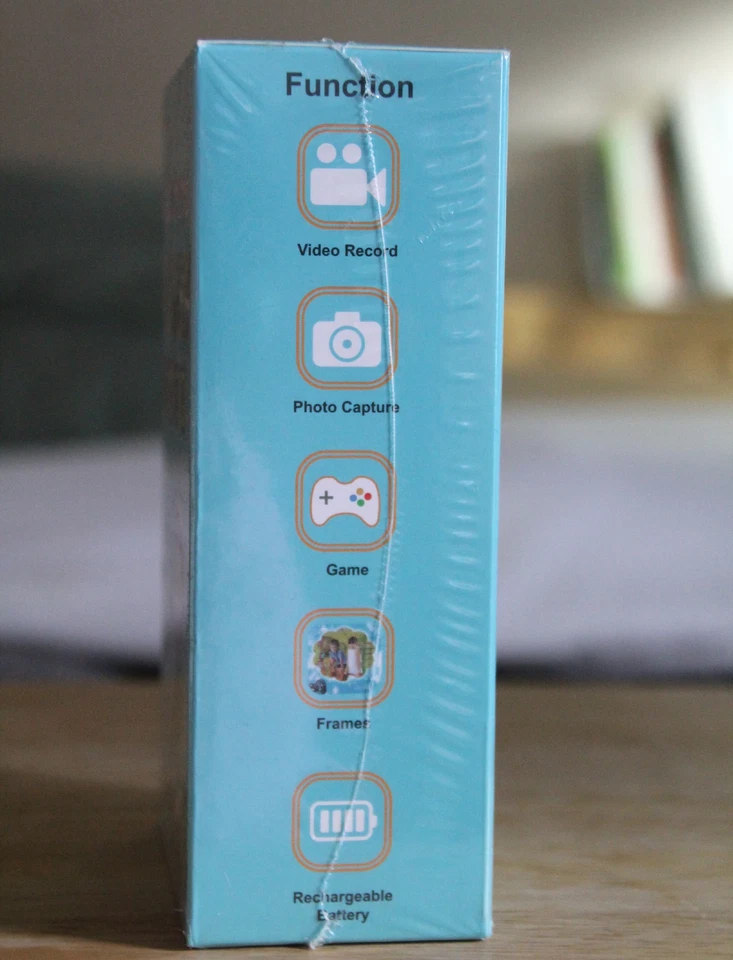 PROGRACE Kids Waterproof Digital Camera 1080P HD 32GB Gift Boxed New Sealed - Image 3 of 4