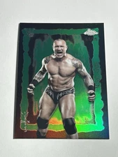 2025 Topps Chrome WWE Randy Orton /99 Green Refractor Festival Fury