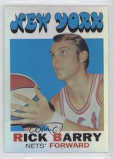 1996-97 Topps Stadium Club Finest Reprints Refractor Rick Barry #5 HOF 0a3