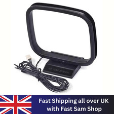 Audio Am Loop Antenna Home Stereo Receiver Fm Radio Loop Radios Signal Receiving