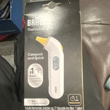 Braun ThermoScan 3 Digital Ear Thermometer Audio Indicator Lens Filters