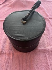 Vintage Black Wig or Hat Box