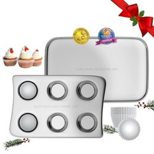 Kids  Oven Pan Set for Easy Bake Ultimate Oven  Includes Cupcake, Rectangula...