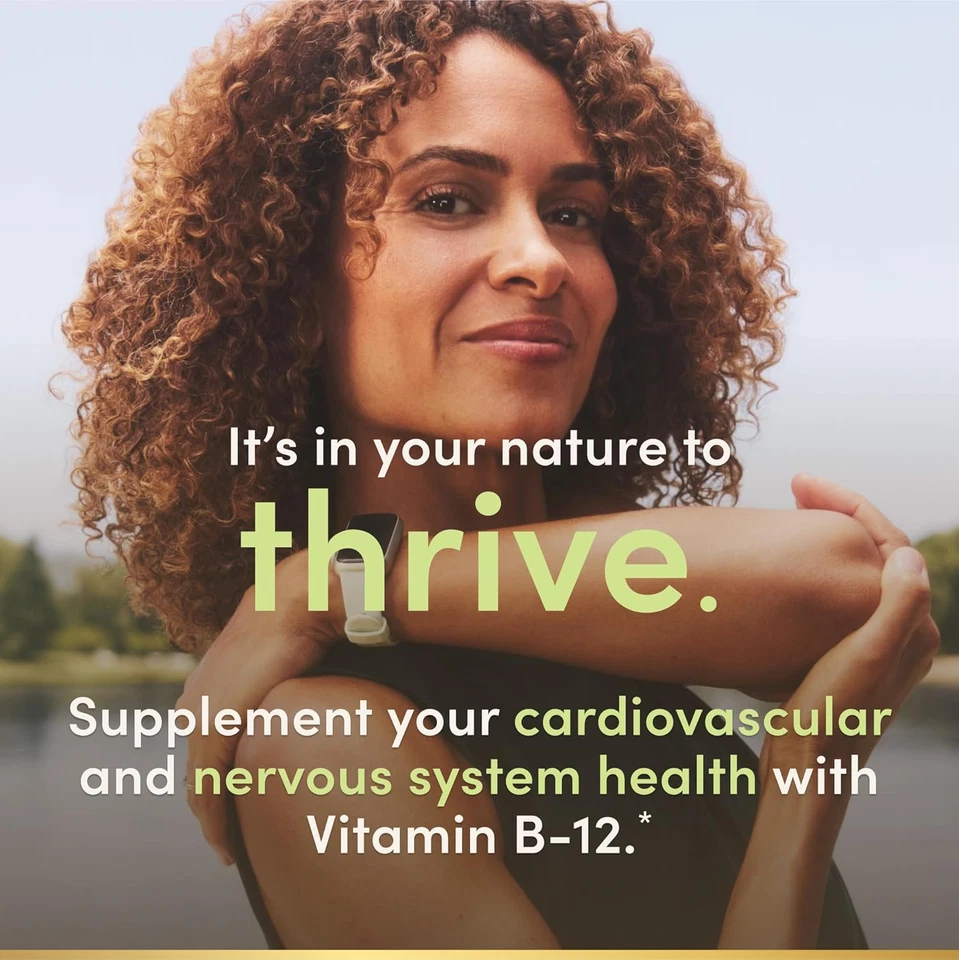 Nature’s Bounty Vitamina B12 2500 Mcg, Apoyo Energético Celular, para Energy Metabo Foto 4 de 4