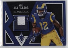 2020 Panini Phoenix Phoenix Fabrics Black /10 Van Jefferson #PF-VJ ux1