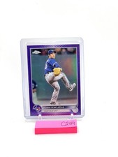 2022 Topps Chrome Update #USC173 Yusei Kikuchi Purple Refractor Blue Jays