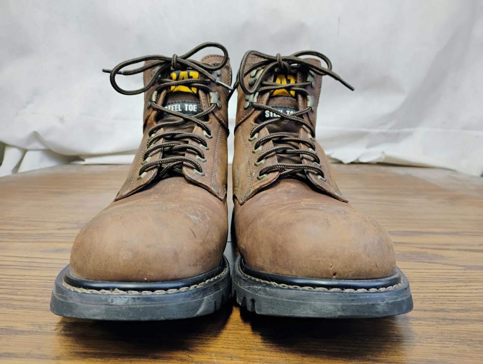 Cat Footwear Men's Second Shift Steel Toe Work Boot Brown Size 14 M P89586 image 3
