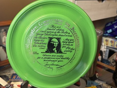 Wham-o Frisbee Fastback FB2 square top George Washington stamp