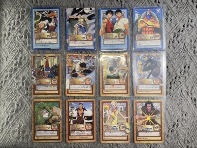 One Piece Carddass Hyper Battle Gold Stamp S22 S110 S84 S116 C288 C291 C72 C300
