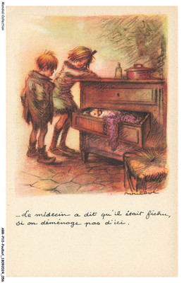 ARRP10-0674-ILLUSTRATEUR - POULBOT - Der Arzt Hat Gesagt, Dass Er Fichu Ist