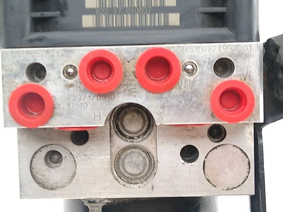 Módulo de bomba sistema de frenos antibloqueo ABS para BMW 650i E63 E64 compatible con 2006-2010 06 07 08 Foto 3 de 4