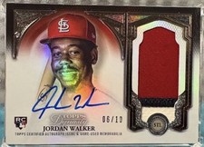 2023 TOPPS DYNASTY AUTOGRAPHED PATCH #DAPJWA4 JORDAN WALKER /10 