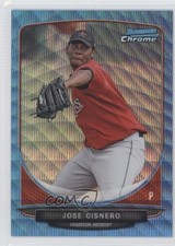 2013 Bowman Wrapper Redemption Blue Wave Refractor Jose Cisnero #BCP35 0q0m