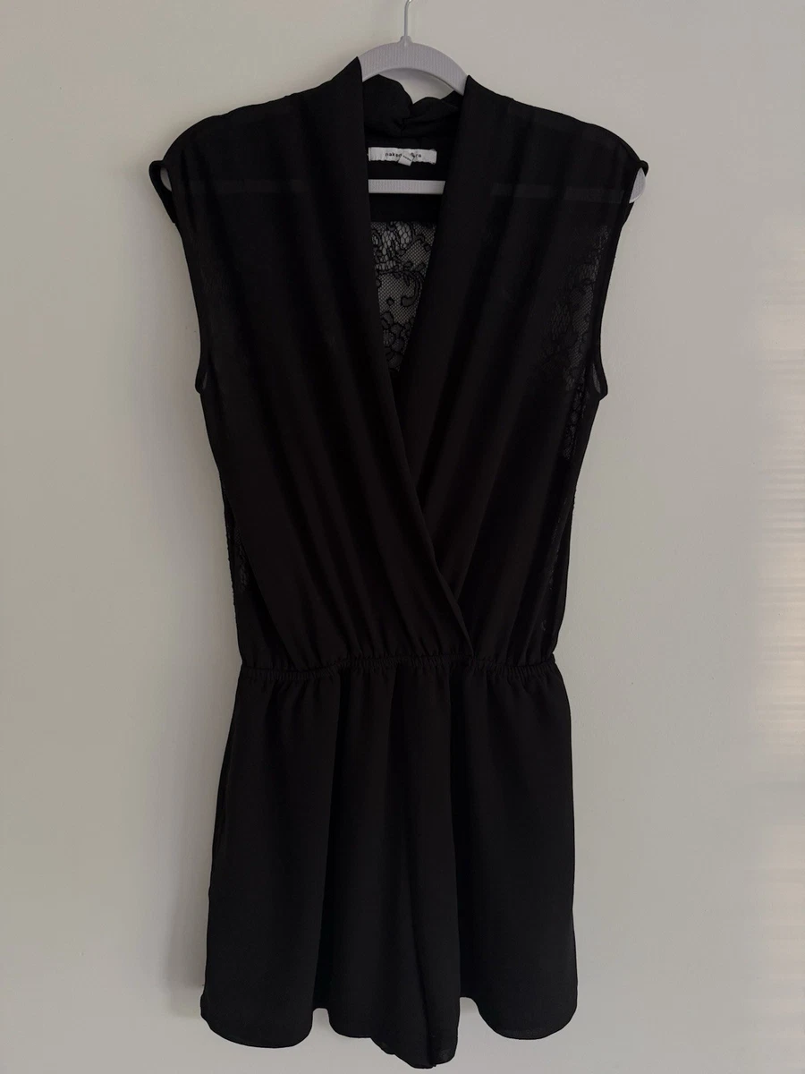 Lace Romper Black Jumpsuits & Rompers for Women for sale | eBay