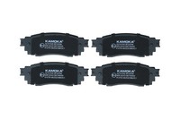 Bremsbelagsatz Scheibenbremse Hinten Kamoka JQ101530 FÜR Lexus Toyota Belagsatz