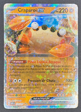 CARTE POKEMON CRAPAROI EX 120/197 🇫🇷 FR 🇫🇷 FLAMMES OBSIDIENNES EV3
