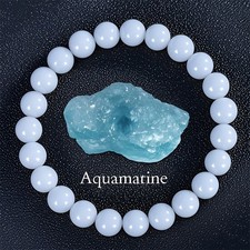 Handmade 8mm Natural Edelstein Runde Perlen S...