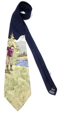 933 ROBERT TALBOTT MEN'S TIE 100 SILK MADE IN USA