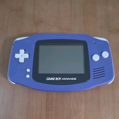 Nintendo Game Boy Advance AGB-001 Indigo Purple -  Tested, Works