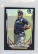 2014 Bowman Black 10/15 Jimmy Nelson #BM-MB1 0j6