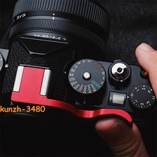 Hot Shoe Thumb Up Grip for Nikon Zf Camera Support Handle Aluminum Alloy Leather