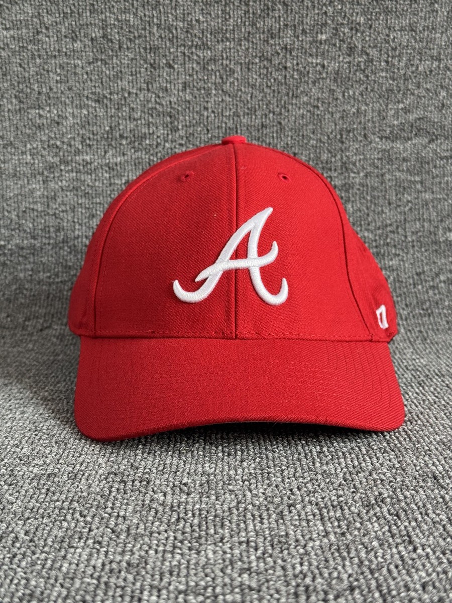 '47 Brand Atlanta Braves MLB Red Snapback Cap Hat White Script A