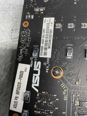 ASUS GeForce GTX 1650 Super 4GB GDDR6 Graphics Card   Tested & Working   Excelle
