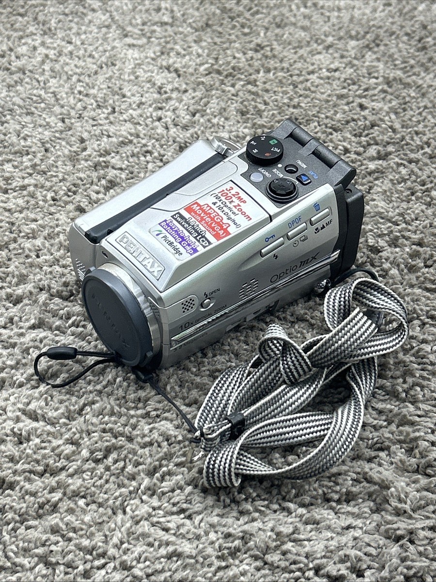 PENTAX Pentax Optio MX4 4.0MP Digital Camera - Silver for