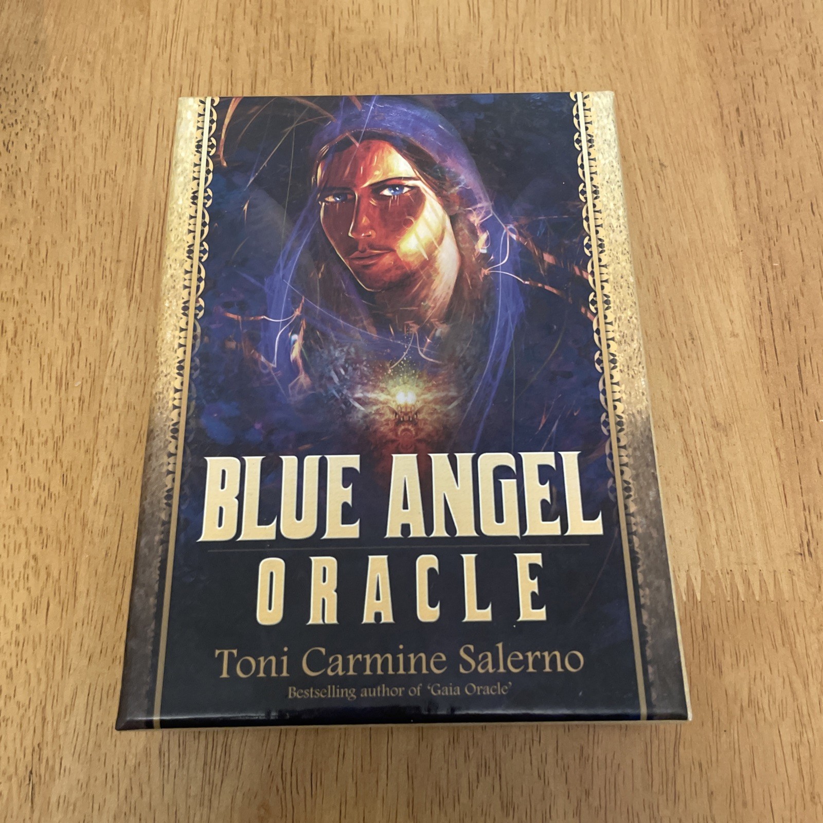 Blue Angel Oracle: Oracle Card and Book Set Toni Carmine Salerno Tarot VGC