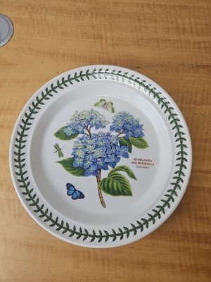 Portmeirion Botanic Garden 10 1/2'' Plate Hydrangea Macrophylla