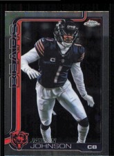 2025 Topps Chrome Football Base Near Mint Jaylon Johnson #57