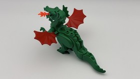 Vintage LEGO Classic Green Dragon With Red Wings 6129c03 6087 6082 6076 6056