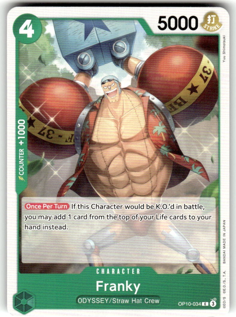 Franky (034) OP10-034 Royal Blood Regular