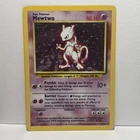 Pokémon Mewtwo Base Set 10/102 Holo 1999-2000 Wizards Copyright Holo Rare