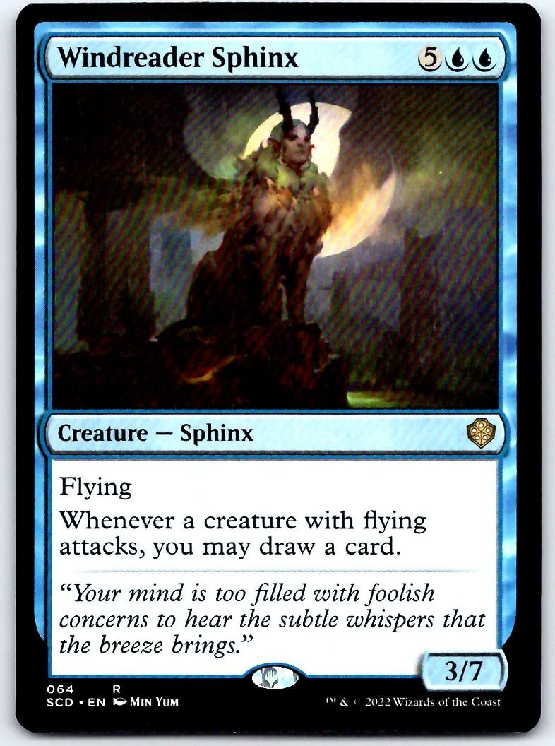 Windreader Sphinx 64 R Starter Commander Decks MTG NM/M