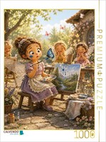 Calvendo Puzzle The Blue Splash Of Color | 1000 Pieces, Finished Size 25.2 × 18.