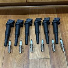 6X Upgrad Ignition Coils + 6X  Plugs For BMW ...