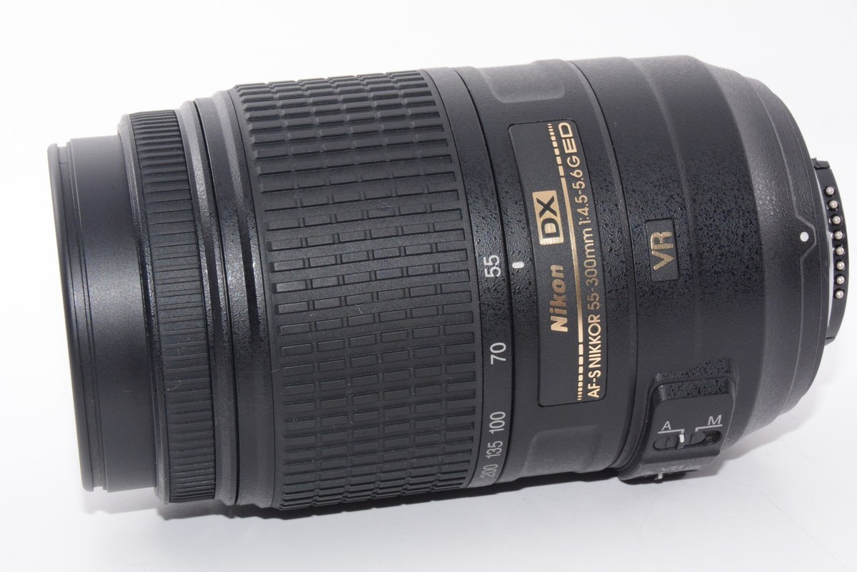 Exc+5]Nikon AF-S Nikkor 55-300mm f4.5-5.6 G VR DX Lens From JAPAN