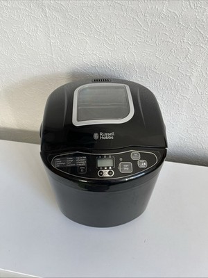Russell Hobbs 23620 Fast Bake Kompakt Brotbackautomat mit 12 Programmen 660W Schwarz
