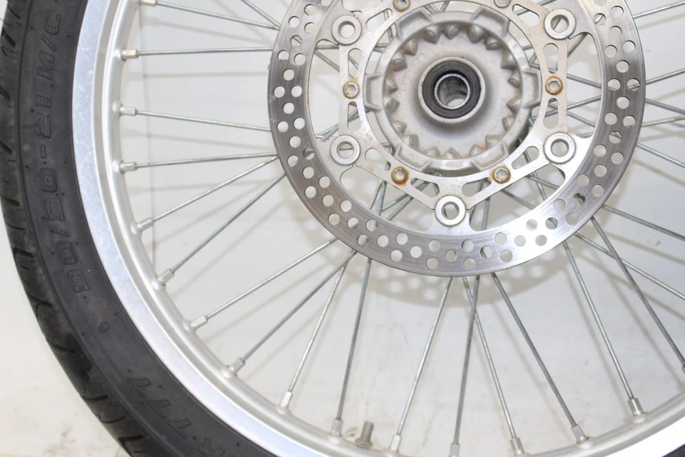 2004 04 YZ250F YZ 250F OEM LLANTA DELANTERA TRASERA RADIOS RUEDA BUJE CALLE SUPERMOTO Foto 3 de 4